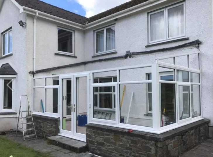 White glazed extension from the original PK Windows gallery